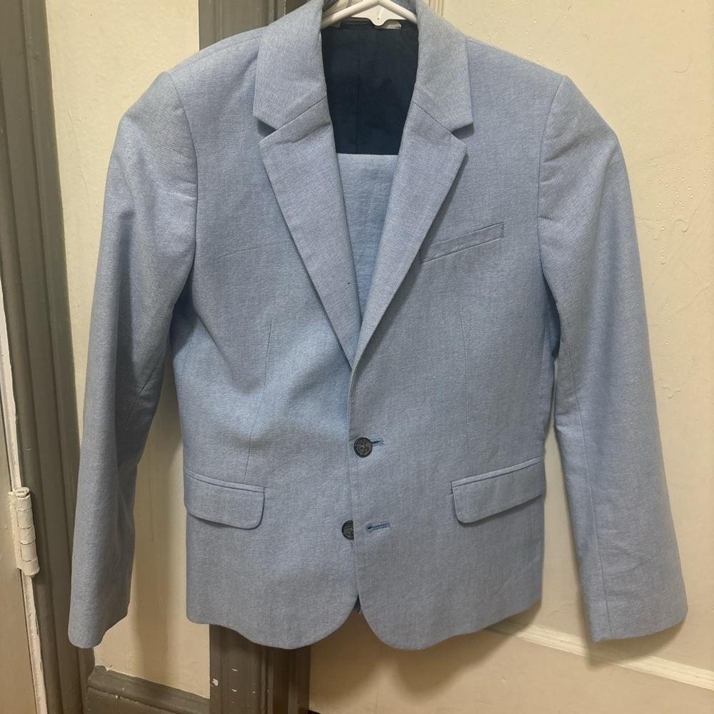Kids Light Blue Blazer Set